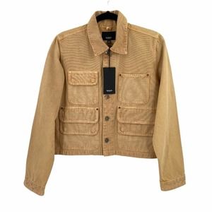 Hudson Sunfaded Hunter Shrunken Jacket in Bronze